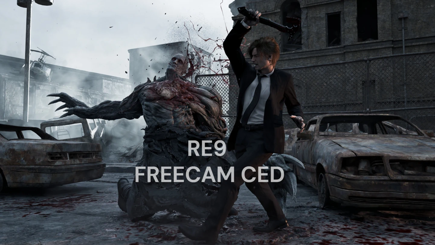 RE9 FreeCam CED release image.